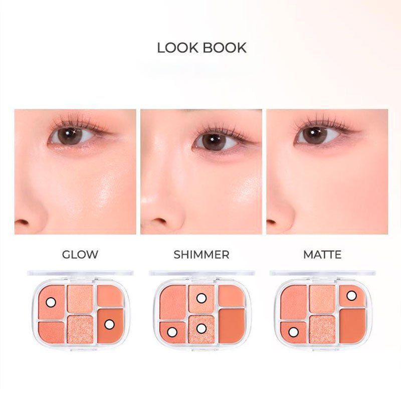 WAKEMAKE Soft Sheer Multi Palette Watercolor Pigmentation 64g Eye Makeup 4