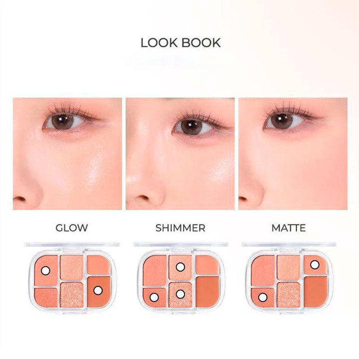 WAKEMAKE Soft Sheer Multi Palette Watercolor Pigmentation 64g Eye Makeup 4