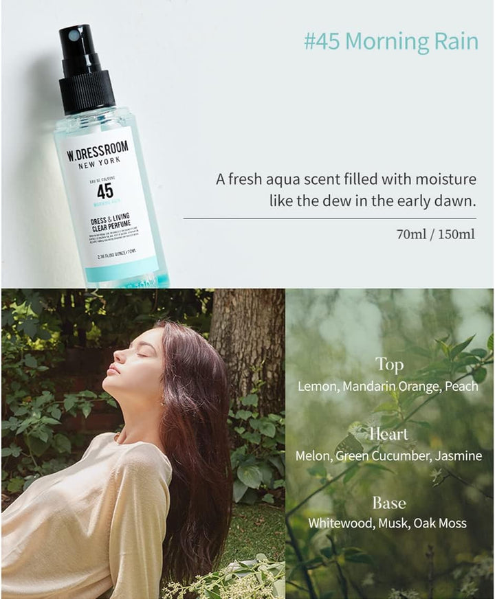 W.DRESSROOM Dress & Living Clear Perfume 70ml - No.45 Morning RainHealth & Beauty oceanbuy.ca markham toronto free ship USA asian korean skincare