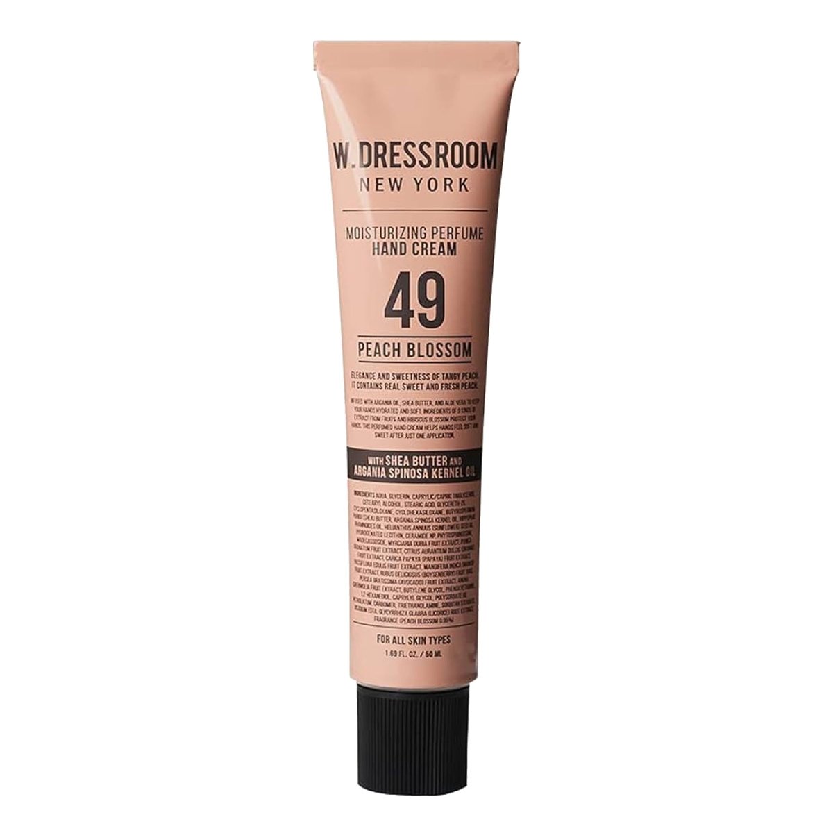 W.DRESSROOM Moisturizing Perfume Hand Cream 50ml - No.49 Peach Blossom