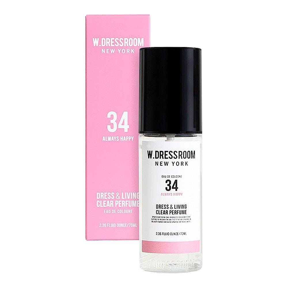 W.DRESSROOM Dress & Living Clear Perfume 70ml - No.34 Alway Happy Health & Beauty 1
