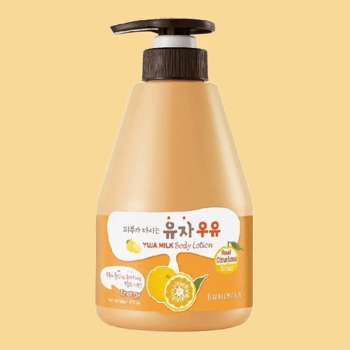 WELCOS Kwailnara Body Lotion 560g - Yuja Milk Health & Beauty oceanbuy beauty markham toronto free ship USA asian korean skincare