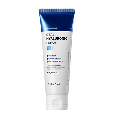 WELLAGE Real Hyaluronic 100 Cream 80ml Lotion & Cream 1