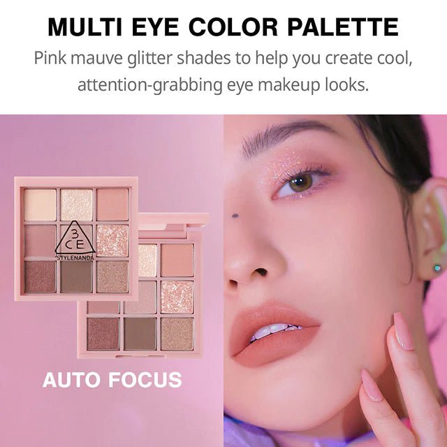 3CE Multi Eye Color Palette - #Auto Focus