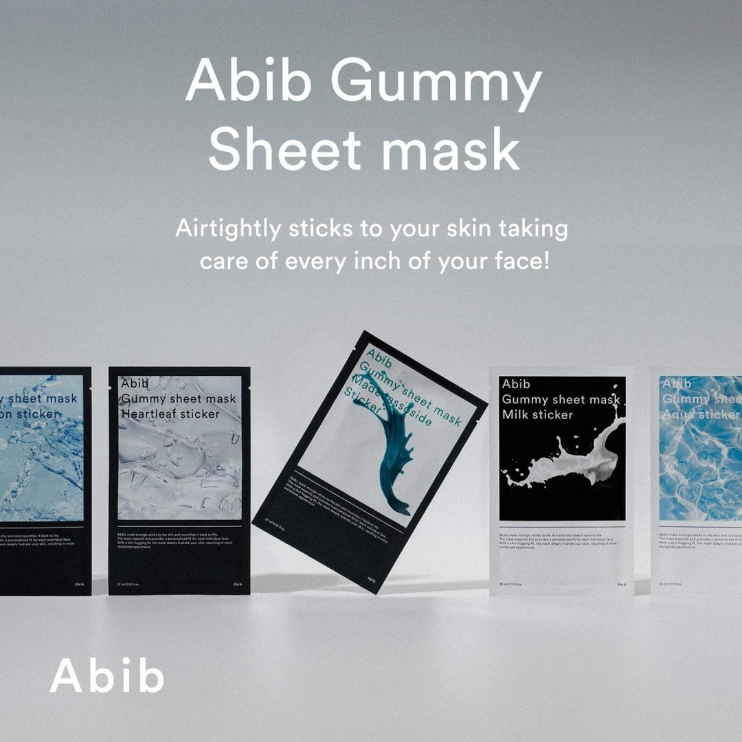 ABIB Gummy Sheet Mask Heartleaf Sticker 10Pcs