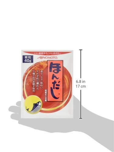 Ajinomoto Japan Hon Dashi (Bonito Fish Soup Stock) 40g Powder Bag Type
