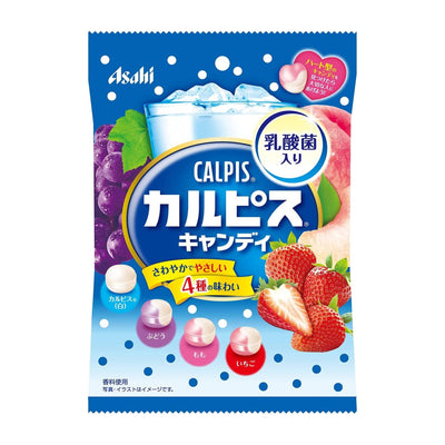 ASAHI Calpis Assorted Candy 4 Flavors 100gFood, Beverages & Tobacco