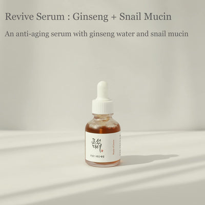 BEAUTY OF JOSEON Revive Serum : Ginseng+Snail Mucin 30ml - OCEANBUY.ca