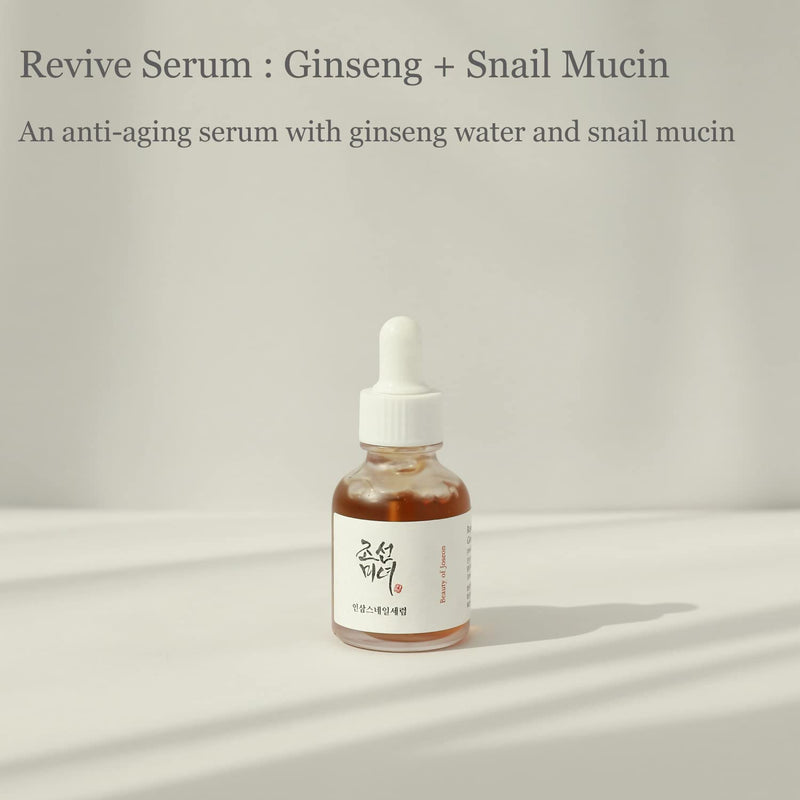 BEAUTY OF JOSEON Revive Serum : Ginseng+Snail Mucin 30ml - OCEANBUY.ca