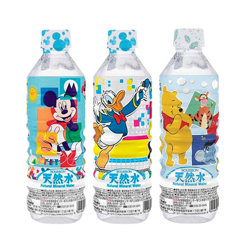 BOURBON x Disney Natural Mineral Water - Random Pattern -1 Bottle 500mlFood, Beverages & Tobacco