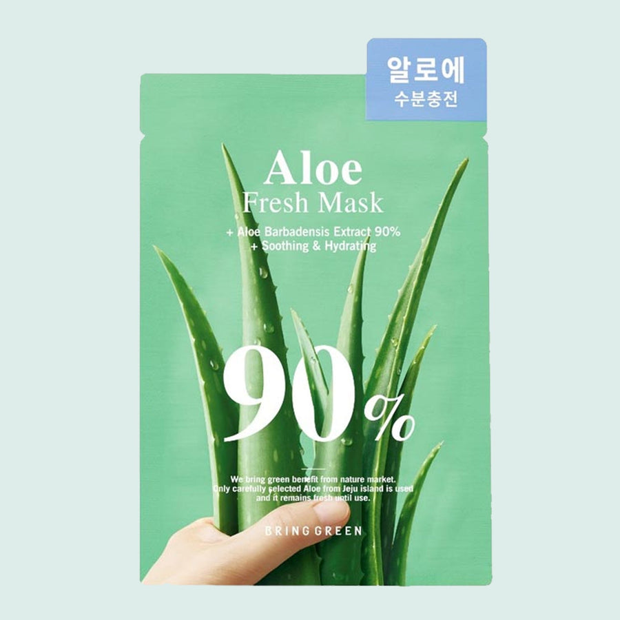 BRING GREEN Aloe 90% Fresh Mask 1PcsHealth & Beauty8809614956831