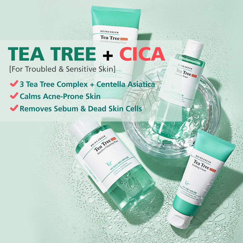 BRING GREEN BRING GREEN Tea Tree Cica Soothing Cream 100ml Health  Beauty 