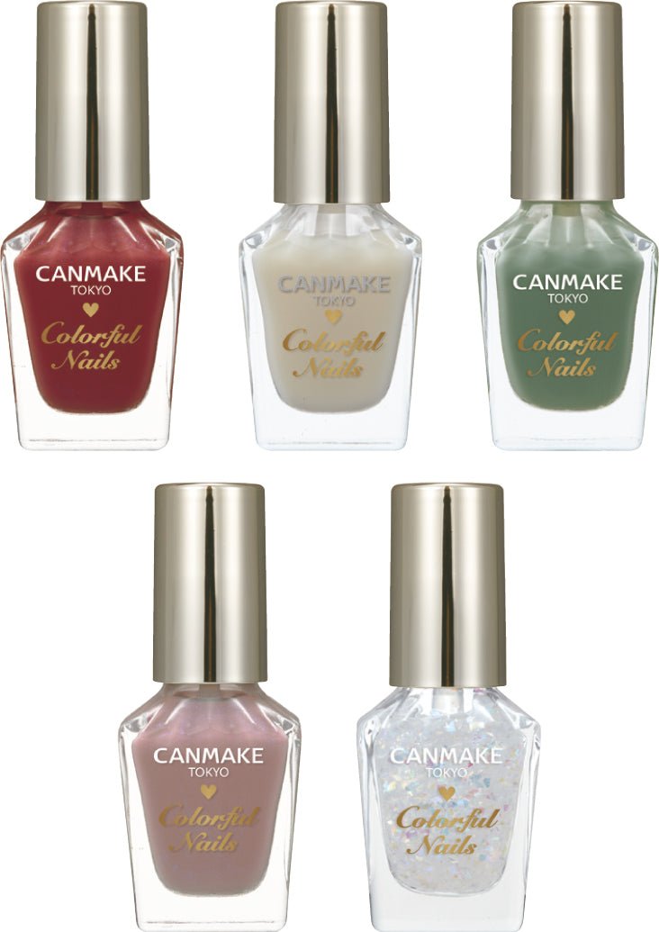 CANMAKE Colorful Nails - 5 Types to choose