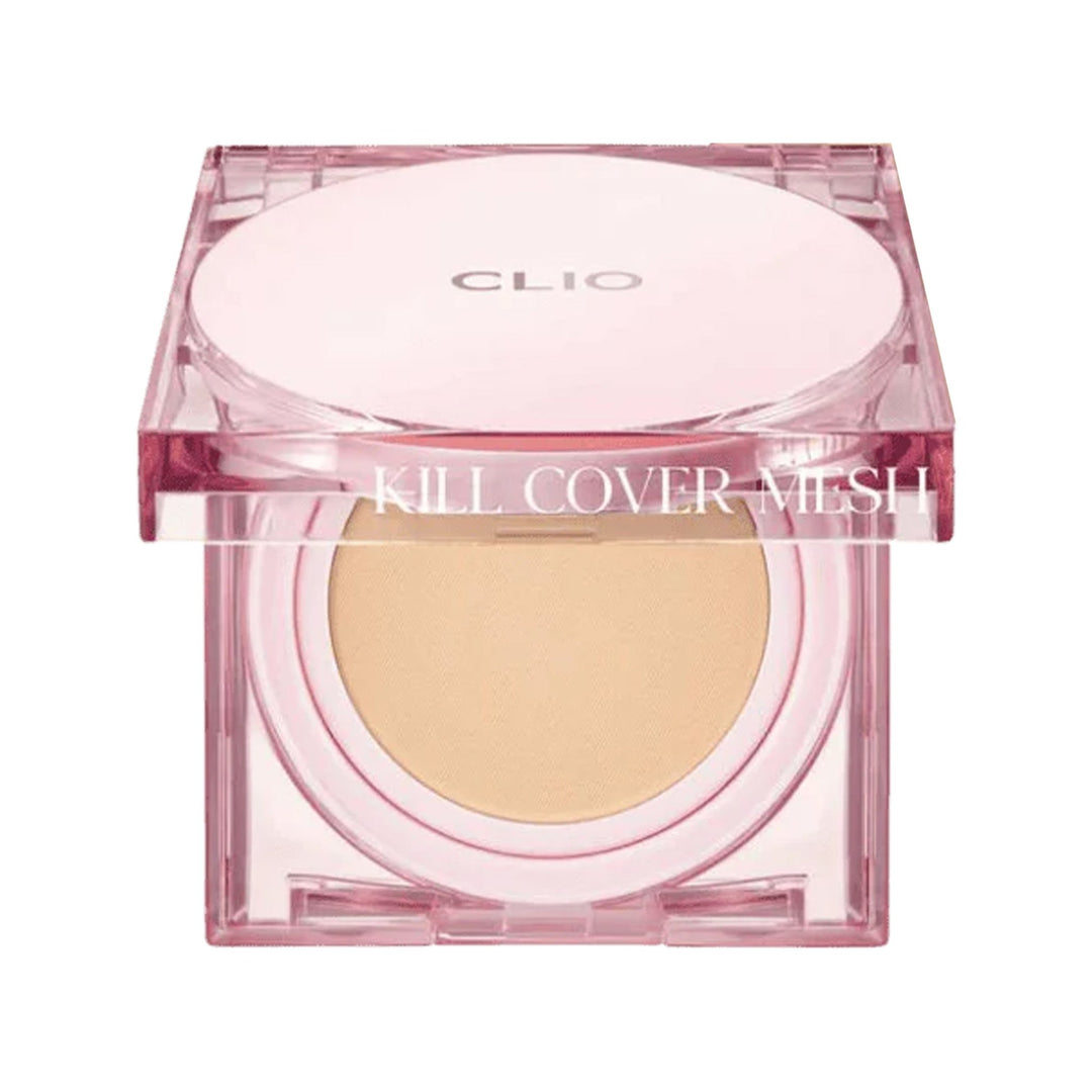 CLIO Kill Cover Mesh Glow Cushion Foundation 15g*2 - 3 Color for Choose(With Refill Core)