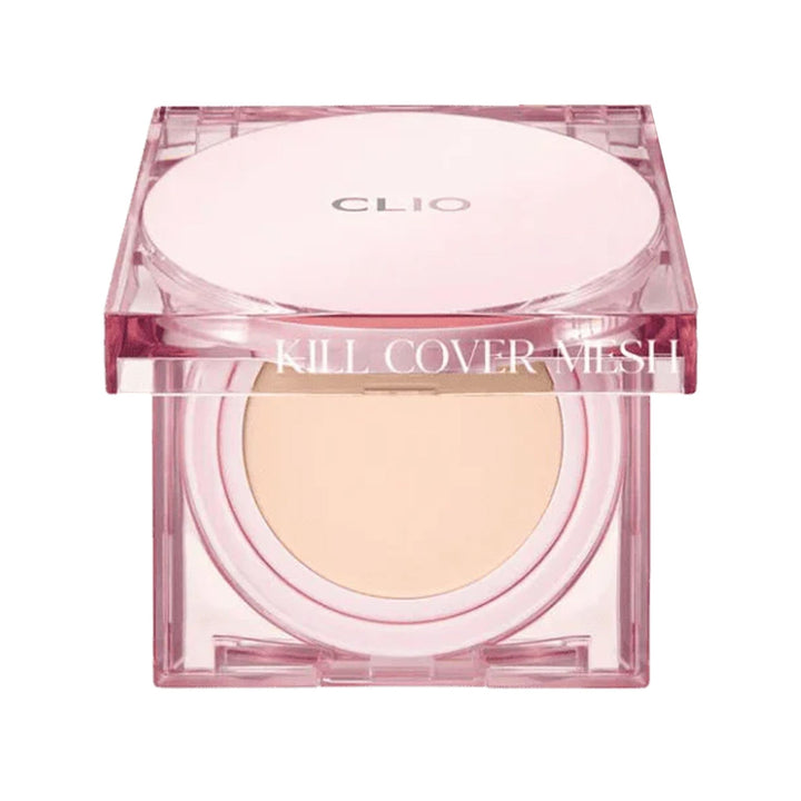 CLIO Kill Cover Mesh Glow Cushion Foundation 15g*2 - 3 Color for Choose(With Refill Core)