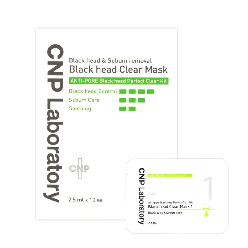 CNP Laboratory Anti-Pore Black Head Clear Kit 12 SetHealth & Beauty