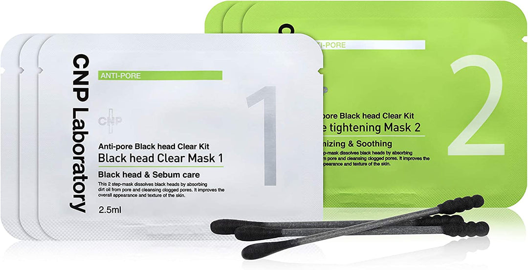 CNP Laboratory Anti-Pore Black Head Clear Kit 12 Set