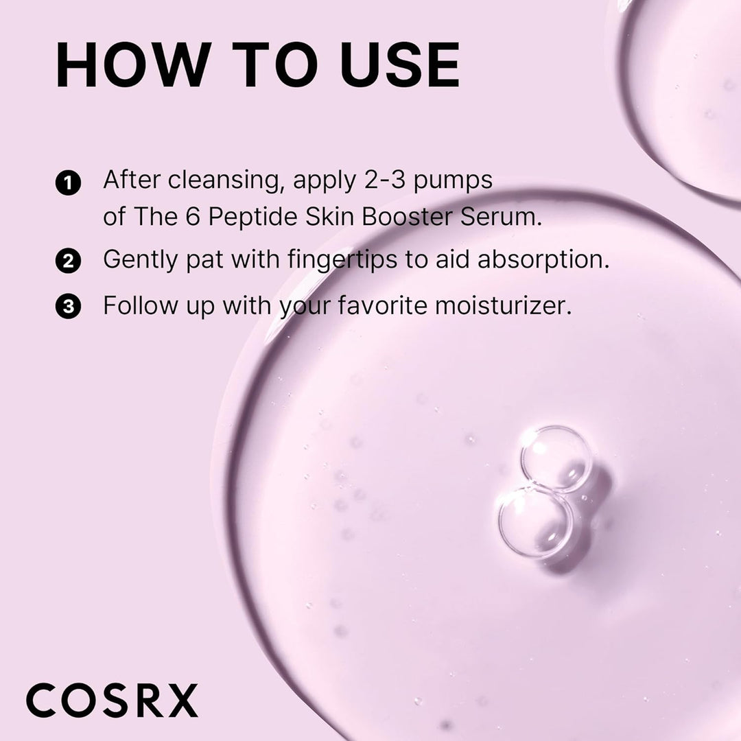 COSRX 6X Peptide Collagen Booster Toner Serum 150ml