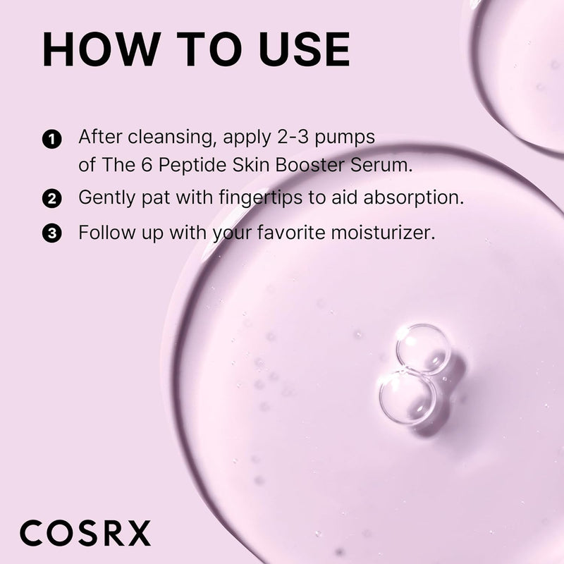 COSRX 6X Peptide Collagen Booster Toner Serum 150mlHealth & Beauty