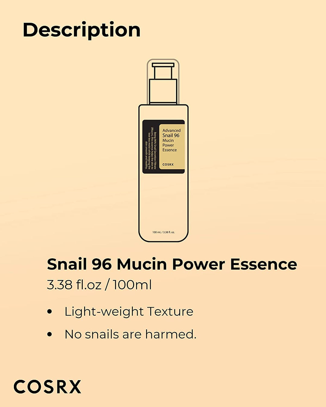 Advanced Snail 96 Mucin Power Essence 100ml – Coréelle