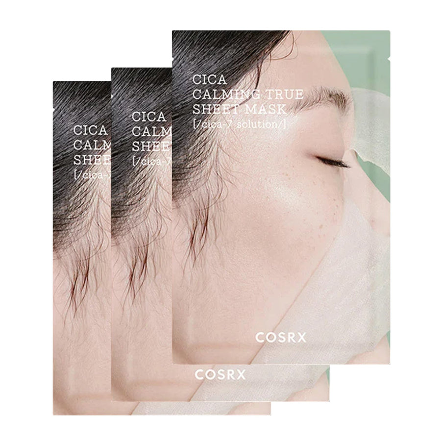 COSRX Pure Fit Cica Calming True Sheet Mask - 3Pcs