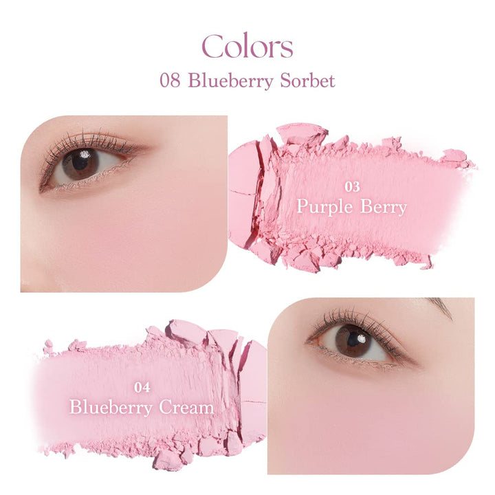 DASIQUE Blending Mood Cheek - #08 Blueberry SorbetHealth & Beauty