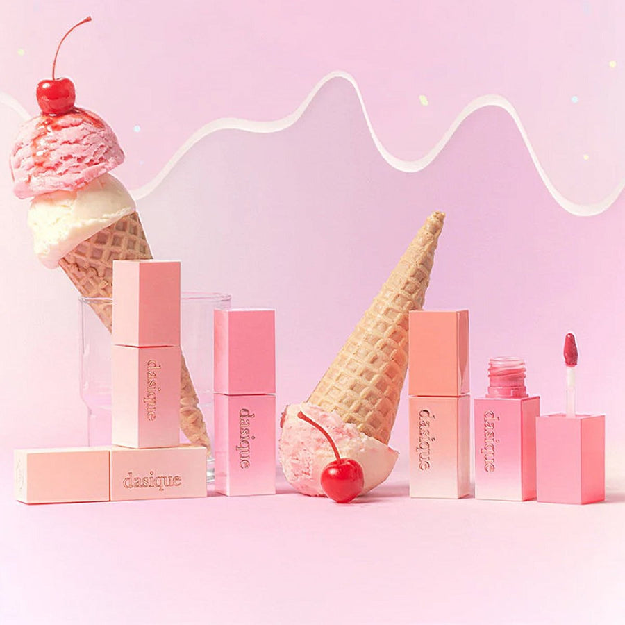 DASIQUE Juicy Dewy Lip Tint Ice Cream Collection - 5 Color to Choose