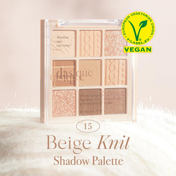 DASIQUE Shadow Palette - #15 Beige Knit Health & Beauty oceanbuy.ca markham toronto free ship USA asian korean skincare