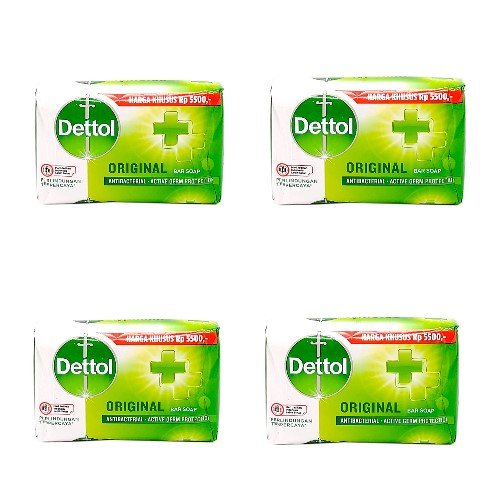 Dettol Original Anti Bacterial Bar Soap 100g - 2 Types to choose