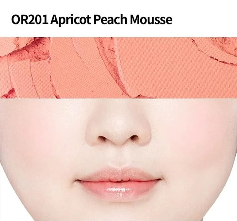 ETUDE HOUSE Lovely Cookie Blusher - OR201 Apricot Peach Mousse