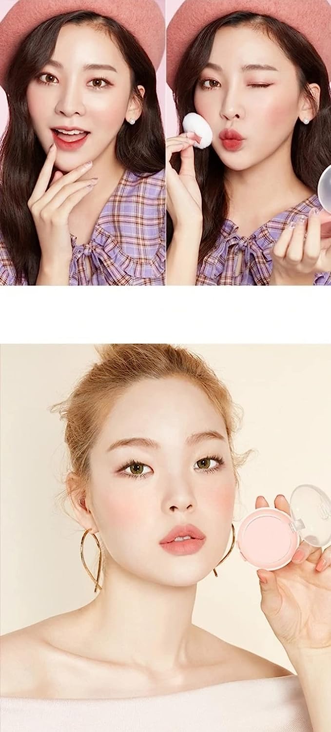 ETUDE HOUSE Lovely Cookie Blusher - OR201 Apricot Peach Mousse