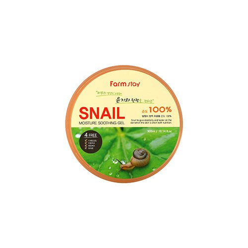 Farm Stay Moisture Soothing Gel - Snail 300ml oceanbuy.ca markham toronto free ship USA asian korean skincare