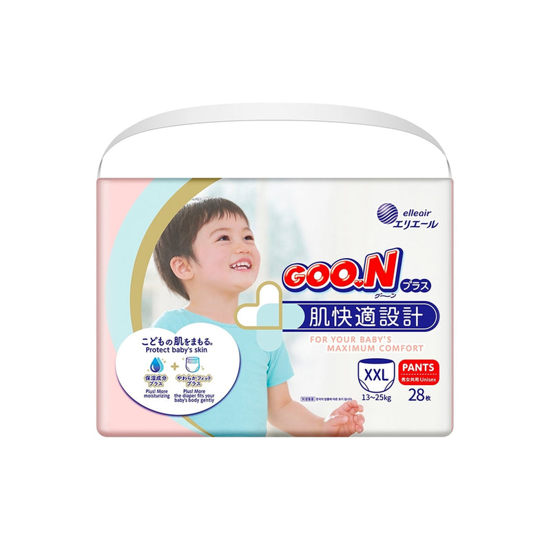 GOO. N King Diapers The Muscle Fast Series - Pants Type XXL (28 Pcs / Pack) No Tape Straps - OCEANBUY.ca