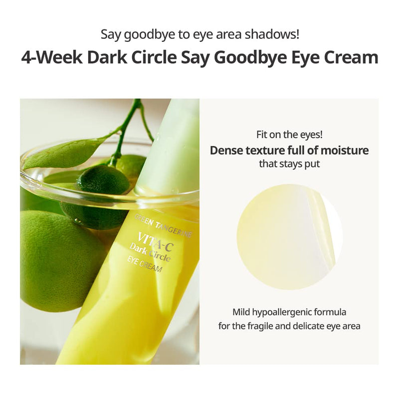 GOODAL Green Tangerine Vitamin C Dark Circle Eye Cream 30ml - OCEANBUY.ca
