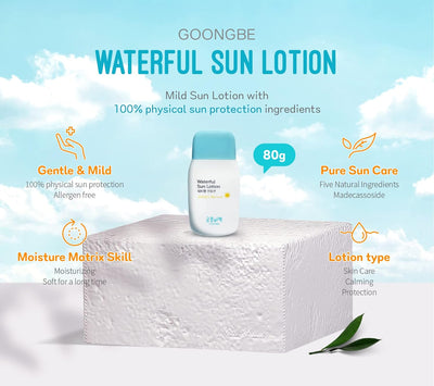 GOONGBE Waterful Sun Lotion 80g (NPN 80119009)Health & Beauty
