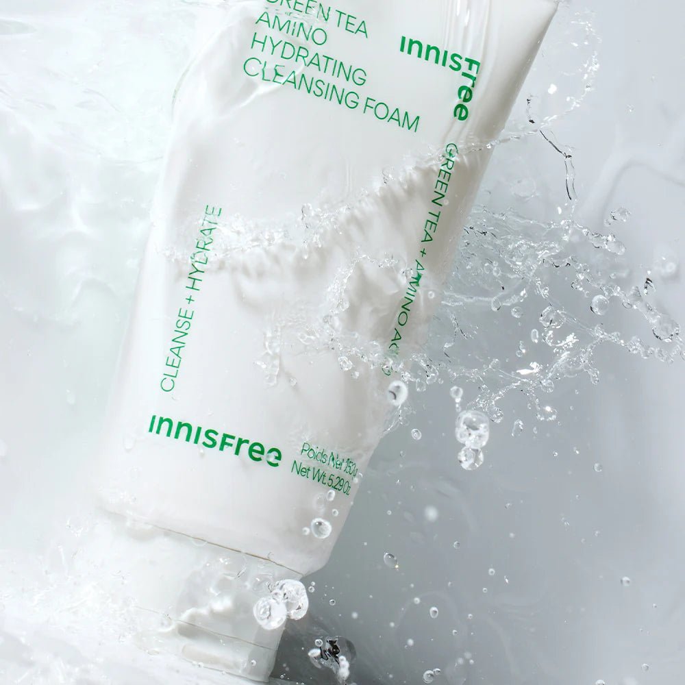 INNISFREE Green Tea Hydrating Amino Acid Cleansing Foam 150g NEW PACKAGE Health & Beauty oceanbuy.ca markham toronto free ship USA asian korean skincare