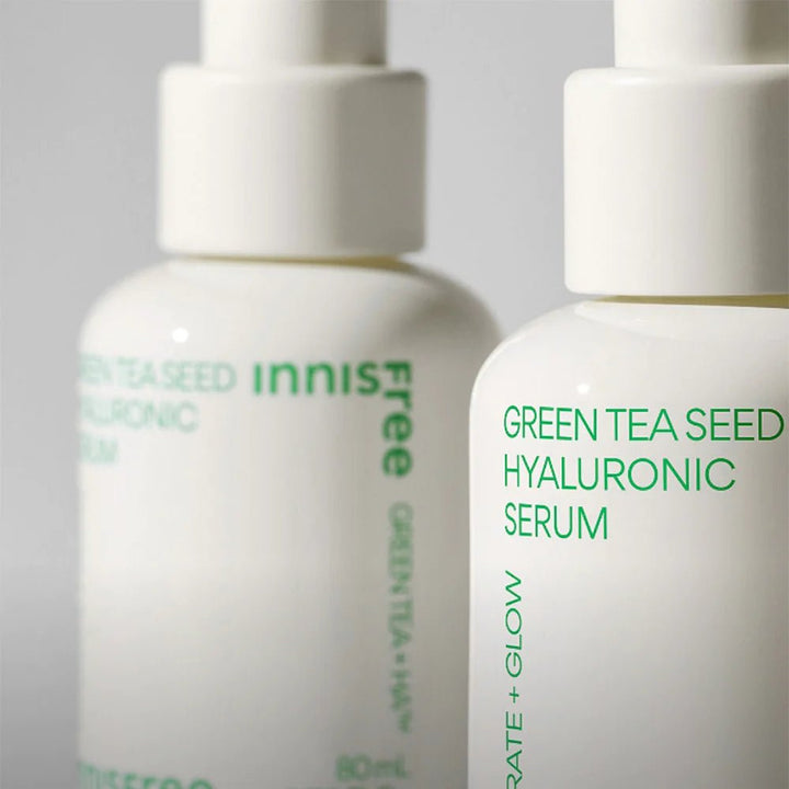 INNISFREE Green Tea Seed Hyaluronic Serum 80ml - NEW PACKAGE