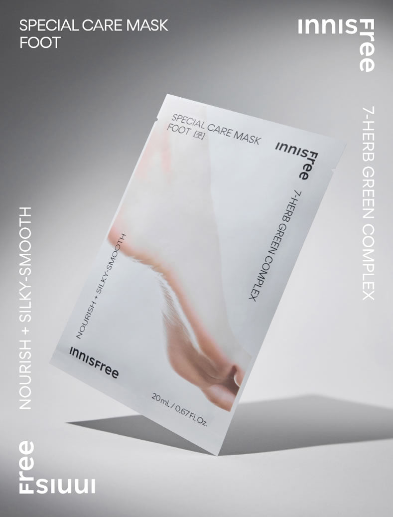 INNISFREE Special Care Mask for Foot 1 Pair NEW PACKAGE Health & Beauty oceanbuy.ca markham toronto free ship USA asian korean skincare