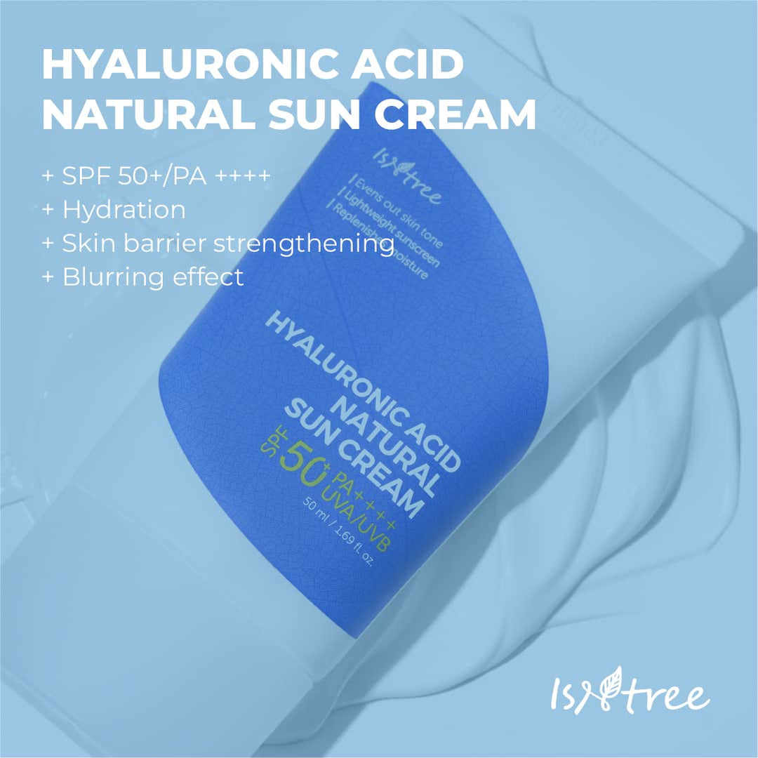 ISNTREE Hyaluronic Acid Natural Sun Cream 50ml (NPN 80121023)