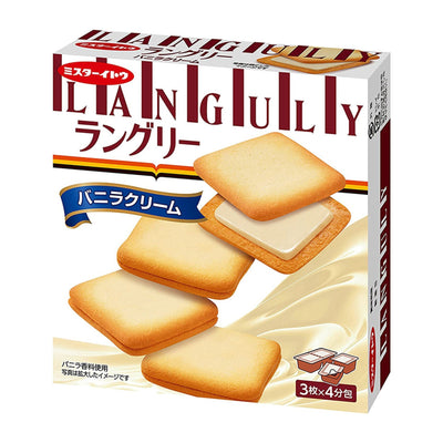 ITO Languly Cream Sandwich 12Pcs - VanillaFood, Beverages & Tobacco