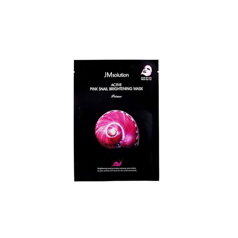 JM Solution Active Pink Snail Brightening Mask Prime 10pcs - OCEANBUY.ca