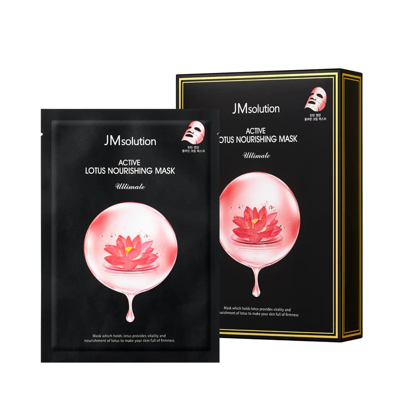 JM SOLUTION Active Lotus Nourishing Mask Ultimate 30ml*10PcsHealth & Beauty