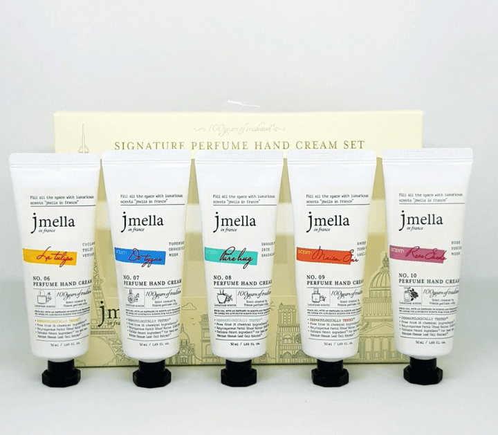 JMELLA Favorite Perfume & In France Hand Cream 50ml - 5 Scent for Choose