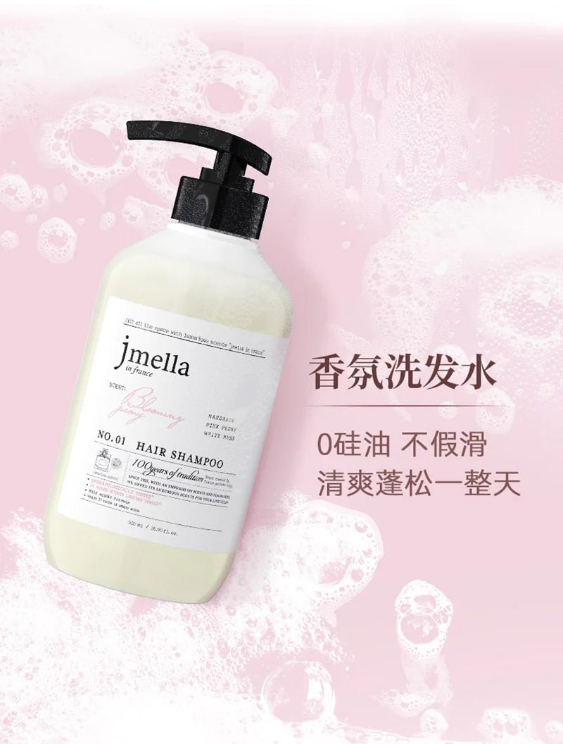 JMELLA In France No.01 Hair Shampoo 500ml - Blooming Peony - OCEANBUY.ca