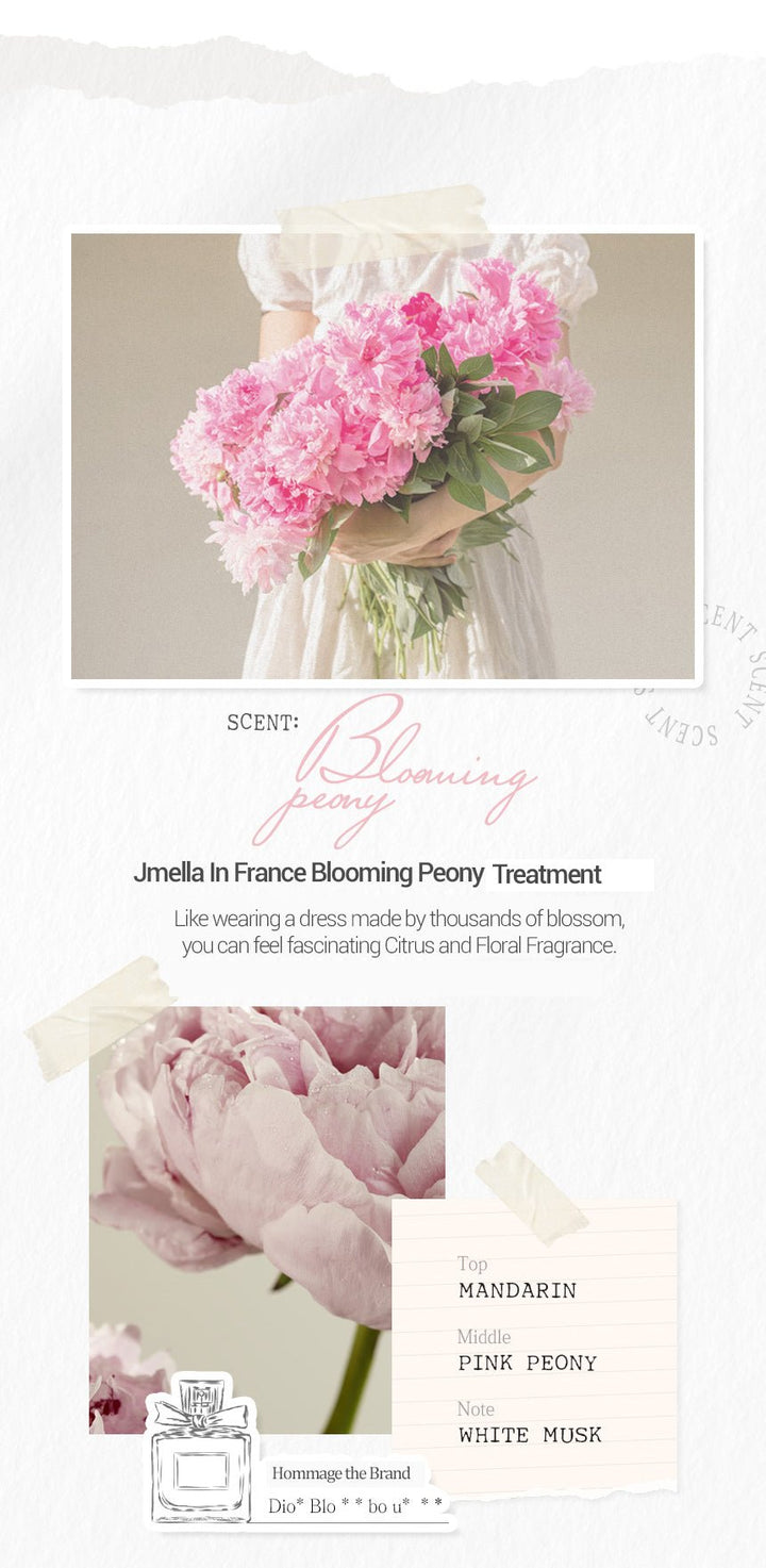 JMELLA In France No.01 Hair Treatment 500ml - Blooming Peony