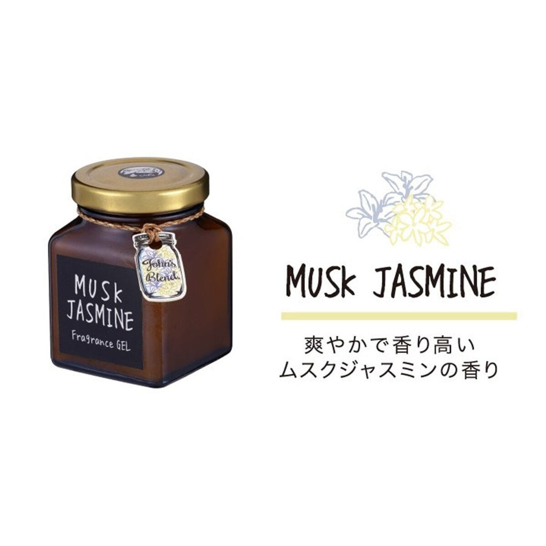 JOHN'S BLEND Fragrance Gel 135g - Musk Jasmine