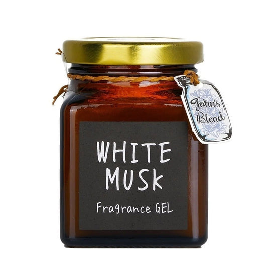 JOHN'S BLEND Fragrance Gel 135g - White Musk