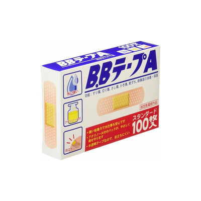 KANEISHI B.B Tape A Standard Adhesive Plaster Bandages 100 Sheets - OCEANBUY.ca