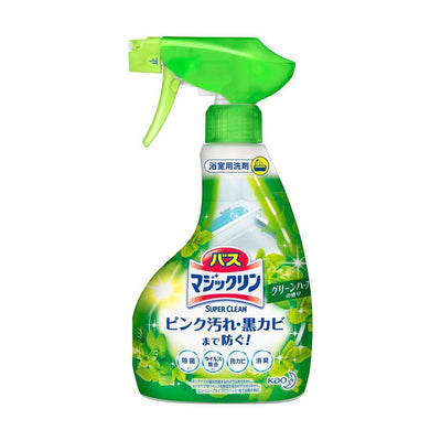 KAO Bath Magiclin Foam Spray Super Clean 380ml - Green Herb ScentHome & Garden