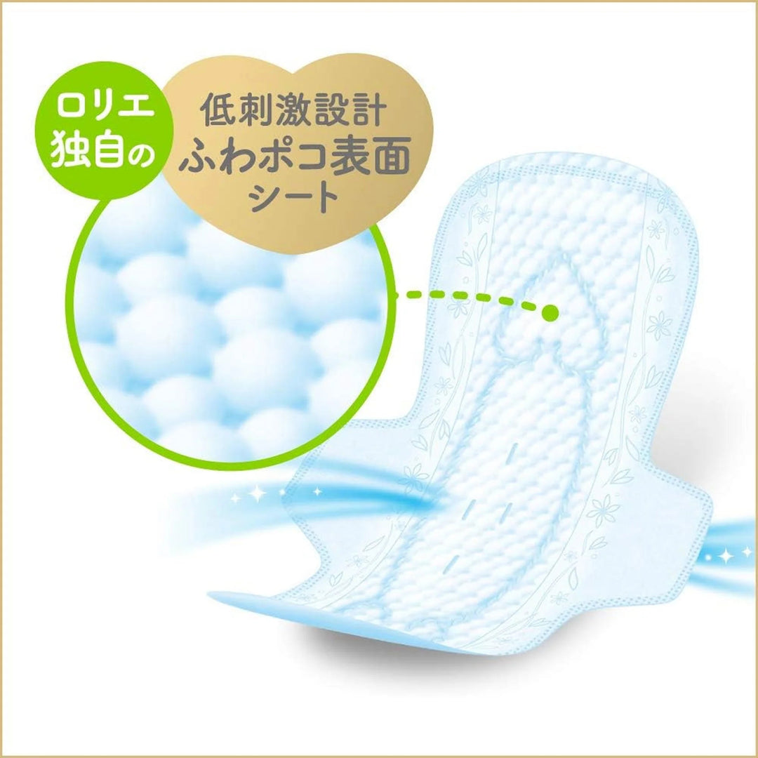 KAO Laurier F Happy Feminine Pads Thin 25cm with Wings 17 Pads4901301378422